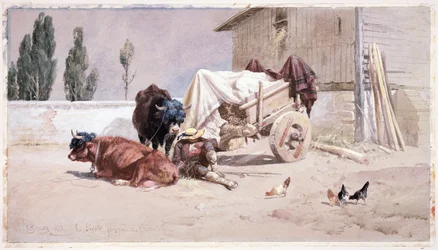 The Siesta: Scene in the Eastern Pyrenees, 1872